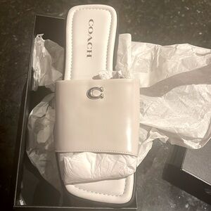 NWT in Box Coach Sandal Slides Size 8